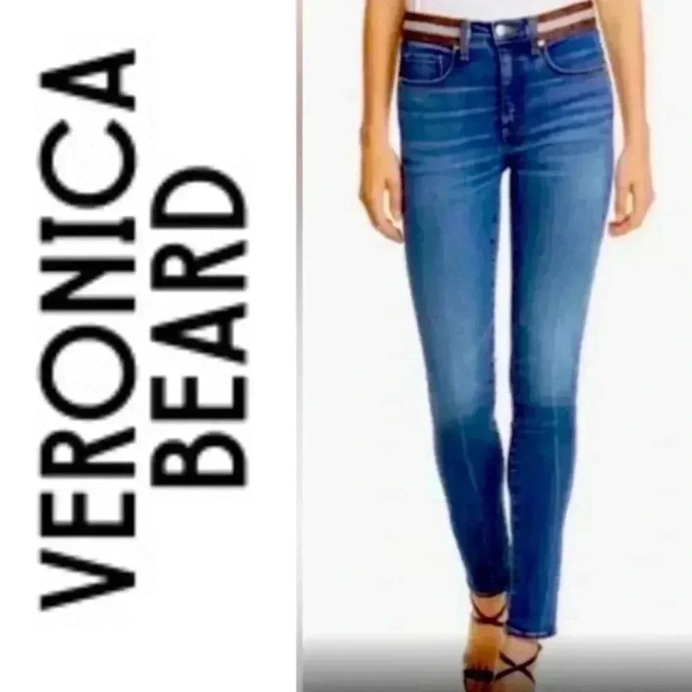 Veronica Beard Kate high-rise skinny jeans